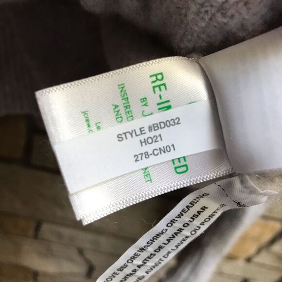 JCREW Cable-knit half-zip sweater Supersoft yarn Cream Wool Alpaca Small BD032 - Picture 9 of 14